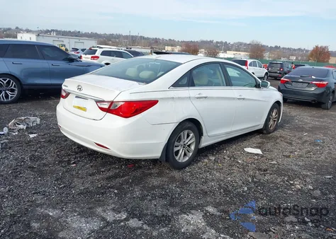 2013 Hyundai Sonata Gls из США, поврежденный, VIN 5NPEB4AC3DH576240